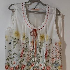 Beautiful & Comfy 100% Cotton Ladies PJ’S size XL LaCera, Made in India NWT